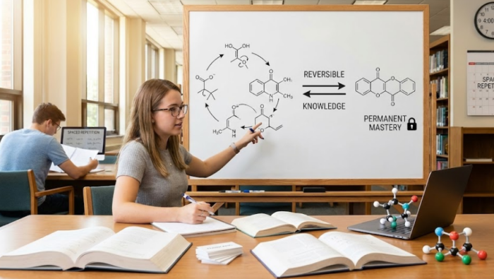 Is Your Brain a Reversible Reaction? How to Make Your Chemistry Knowledge Permanent