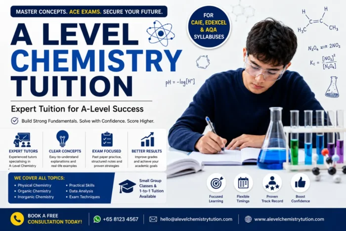 A Level Chemistry Tuition: A Smart Way To Improve Academic Performance